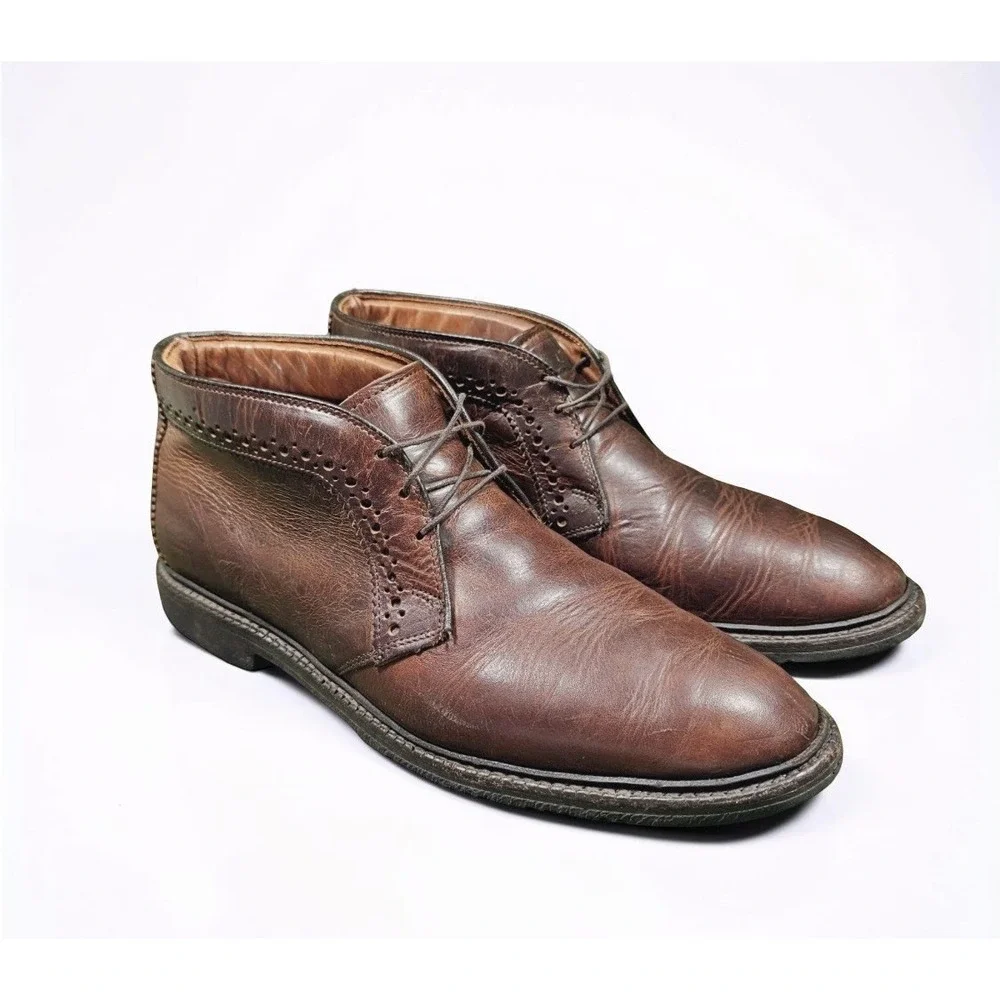 Allen Edmonds Bellevue Chukka Boots in Brown Men's Size 11.5 EUC